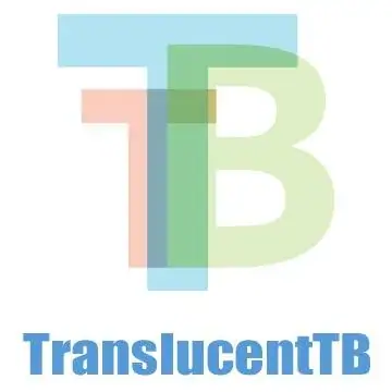 TranslucentTB 2024.4 Portable (x64) [En] скачать торрент