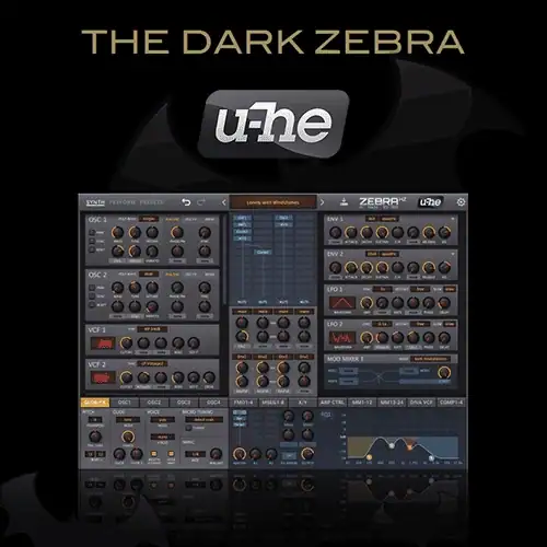 u-he — The Dark Zebra 2.8.0.7970 VSTi, VSTi3, AAX (x86/x64) [En] скачать торрент