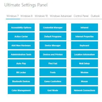 Ultimate Settings Panel 5.3.0.0 [En] скачать торрент