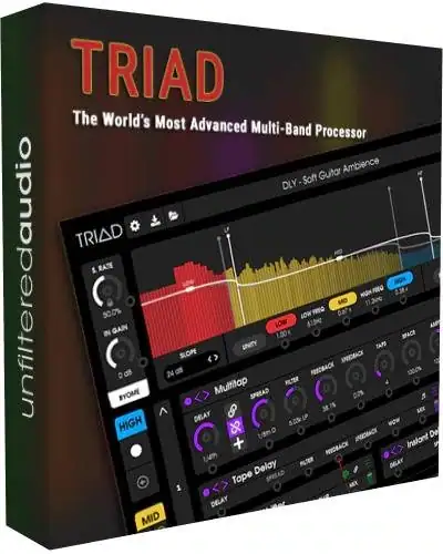 Unfiltered Audio — TRIAD 1.3.0 VST, VST3, AAX (x64) RePack by TeamCubeadooby [En] скачать торрент