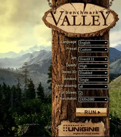 Unigine Valley Benchmark 1.0 Basic Edition [Multi/Ru] скачать торрент