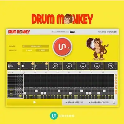 Unison — Drum Monkey 1.0.150 VSTi, VSTi3, AAX (x64) + Library RePack by R2R [En] скачать торрент