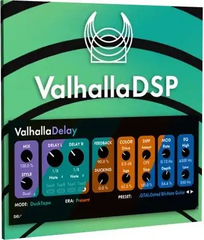 Valhalla DSP — Valhalla Delay 3.0.0 VST, VST3, AAX (x64) [En] скачать торрент