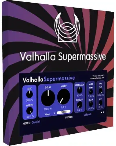 Valhalla DSP — Valhalla Supermassive 2.0.0 VST, VST3, AAX (x64) [En] скачать торрент