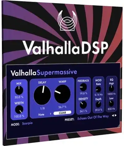 Valhalla DSP — Valhalla Supermassive 2.5.0 VST, VST3, AAX (x64) [En] скачать торрент