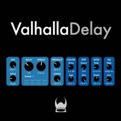 Valhalla DSP — ValhallaDelay 1.0.6 VST, VST3, AAX (x86/x64) [En] скачать торрент
