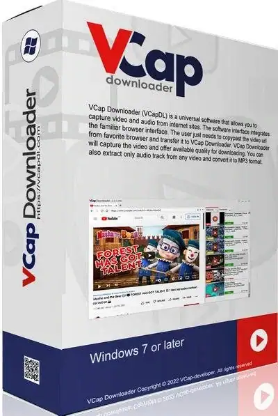 VCap Downloader 0.1.23.6257 Portable by 7997 [Multi/Ru] скачать торрент