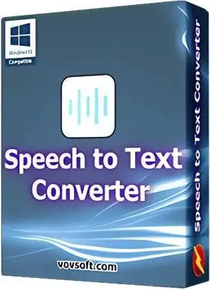 Vovsoft Speech to Text Converter 5.5 [En] скачать торрент