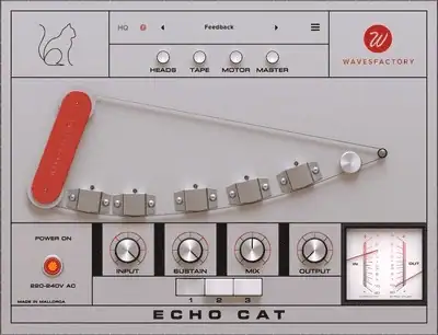 Wavesfactory — Echo Cat 1.0.1 VST, VST3, AAX (x64) [En] скачать торрент