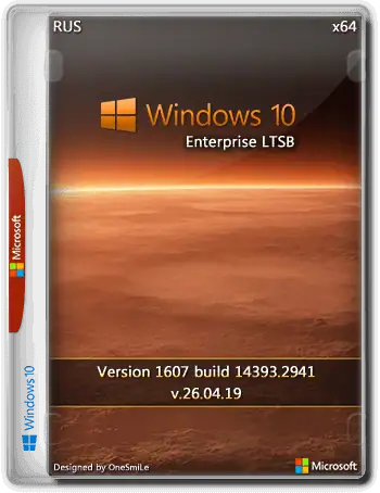 Windows 10 Enterprise LTSB 2016 14393.3300 x64 Rus by OneSmiLe (09.11.2019) скачать торрент