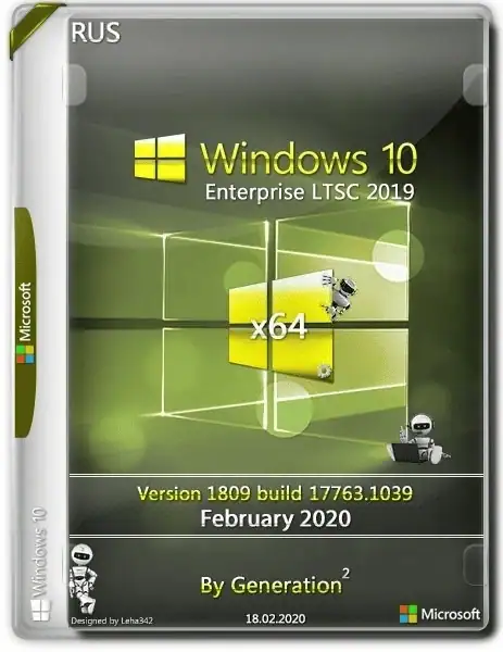 Windows 10 Enterprise LTSC 2019 x64 v.1809.17763.1369 July 2020 by Generation2 [Multi/Ru] скачать торрент