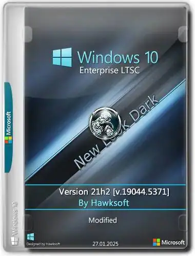 Windows 10 Enterprise LTSC x64 21H2 (19044.5371) by Hawksoft [Ru] скачать торрент