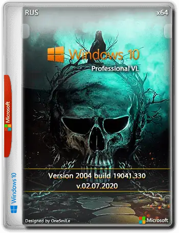 Windows 10 Pro 2004 x64 Rus by OneSmiLe [19041.330] скачать торрент