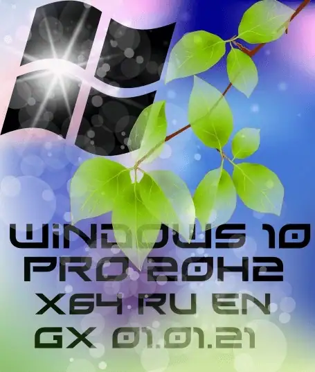 Windows 10 PRO 20H2 x64 19042.685 [GX 01.01.21] [Ru/En] скачать торрент