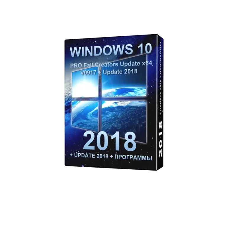 Windows 10 PRO Fall Creators Update x64 + Update 2018 + Soft скачать торрент