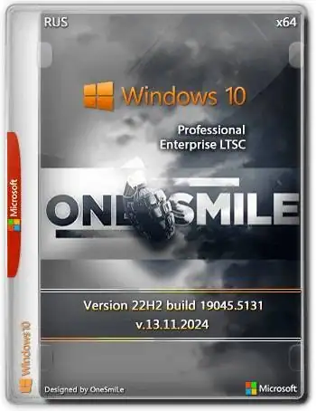 Windows 10 Pro/Ent by OneSmiLe 22H2 build 19045.7058 [Ru] скачать торрент