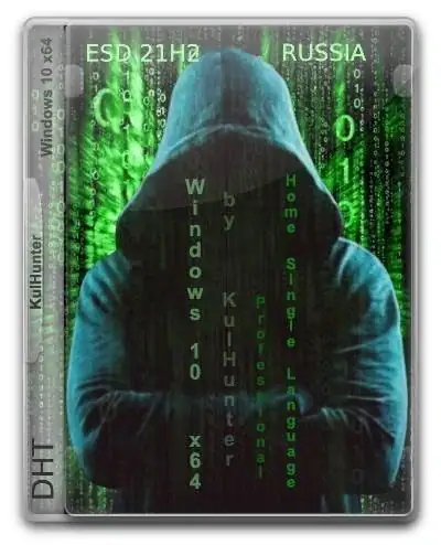 Windows 10 (v21h2) x64 PRO by KulHunter v11 (esd) [En] скачать торрент