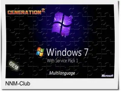 Windows 7 SP1 X64 Ultimate 3in1 OEM MULTi-7 JULY 2021 by Generation2 [Multi/Ru] скачать торрент