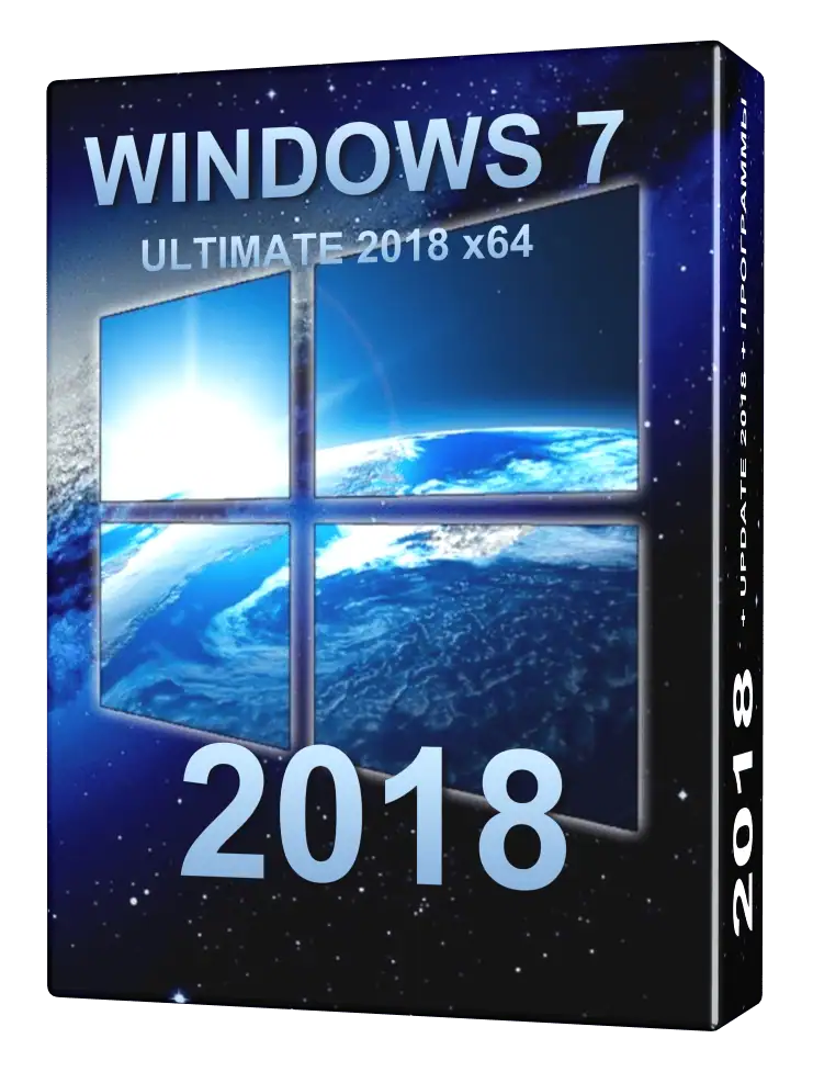 Windows 7 ULTIMATE 2018 (Update) + Basic soft скачать торрент