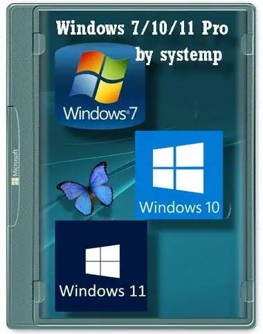 Windows 7/10/11 Pro х86-x64 by systemp 22.02.10 [Ru] скачать торрент