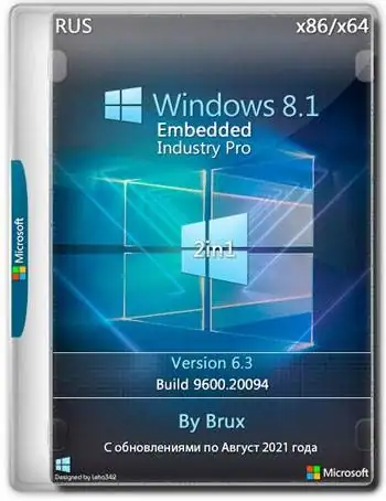 Windows 8.1 6.3 (9600.20094) Embedded Industry Pro (2in1) x86+x64 by Brux [Ru] скачать торрент