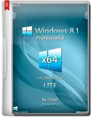 Windows 8.1 Pro (6.3.9600.17056) Lite x64 by Divet [Ru] скачать торрент