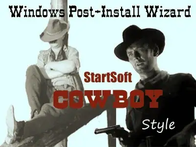 Windows Post-Install Wizard by StartSoft Cowboy Style Full 06-2020 [Ru/En] скачать торрент