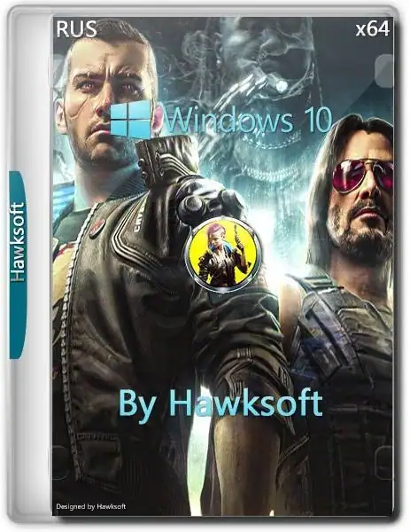 Windows10 loT Enterpise LTSC by Hawksoft Modified X64 21h2 19044.5608 [Ru] скачать торрент