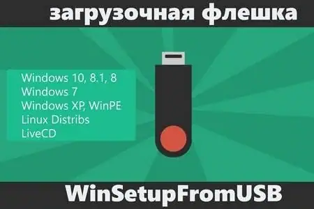WinSetupFromUSB 1.10 [En] скачать торрент
