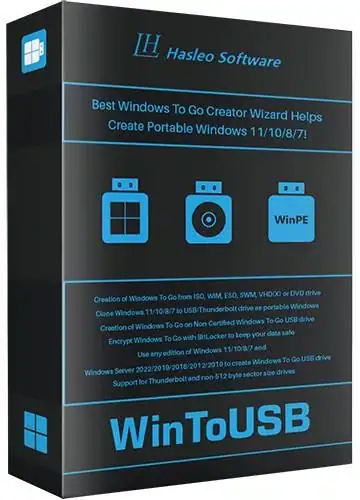 WinToUSB Free / Pro / Enterprise / Technician  10.8.2.0 RePack (& Portable) by Dodakaedr [Ru/En] скачать торрент