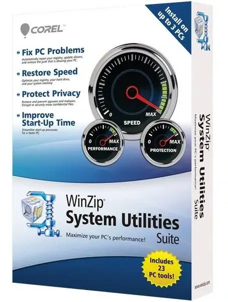 WinZip System Utilities Suite 3.9.0.24 Final [Multi/Ru] скачать торрент
